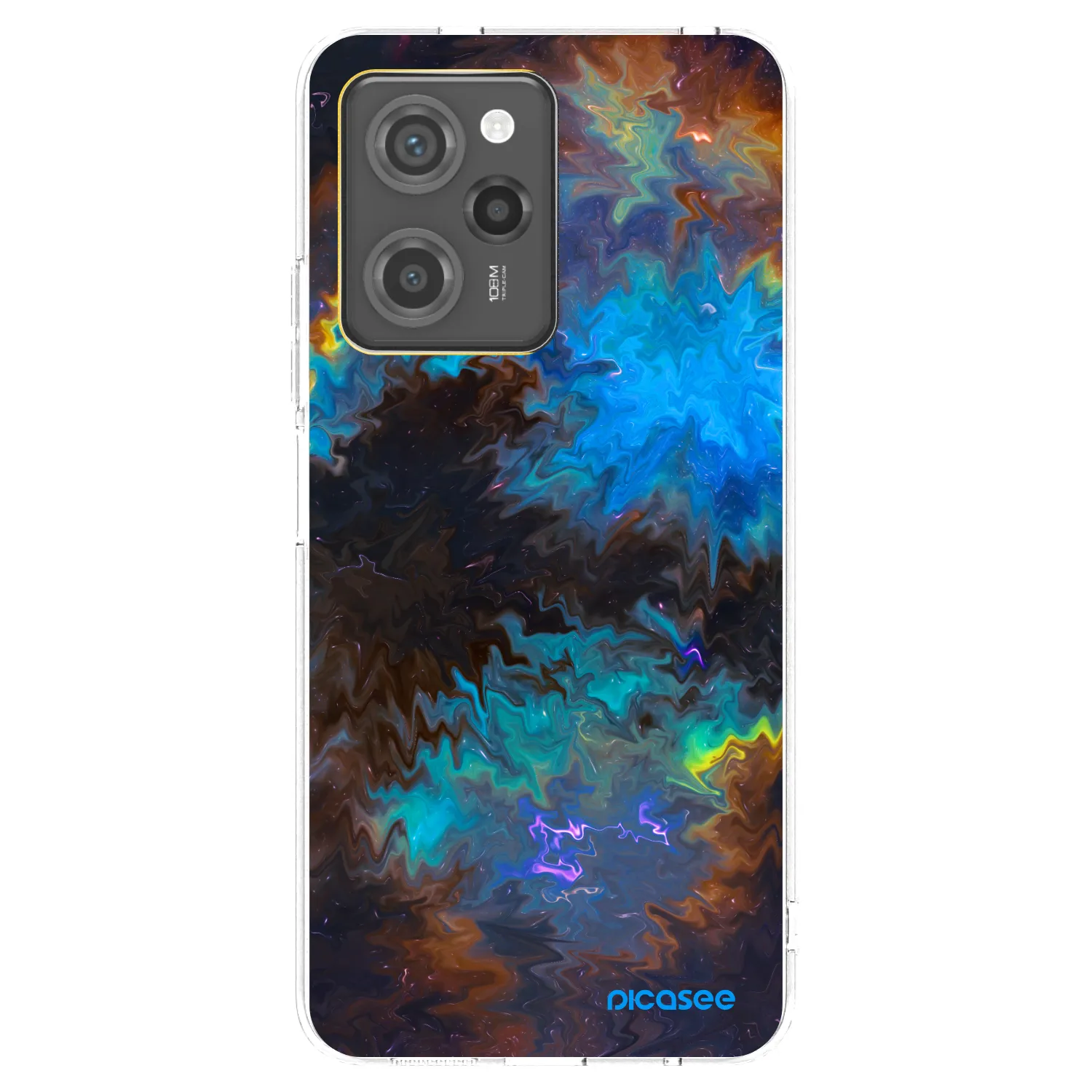 Picasee átlátszó szilikon tok az alábbi mobiltelefonokra Xiaomi Poco X5 Pro - Space