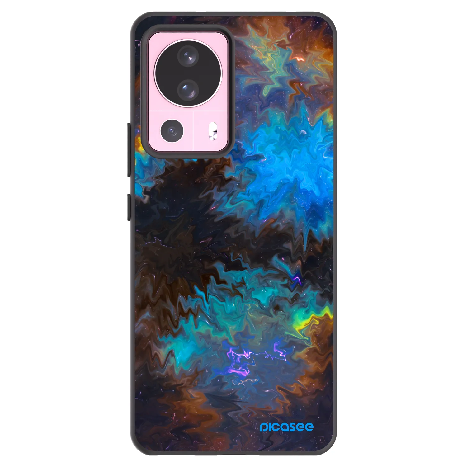 Picasee fekete szilikon tok az alábbi mobiltelefonokra Xiaomi 13 Lite - Space