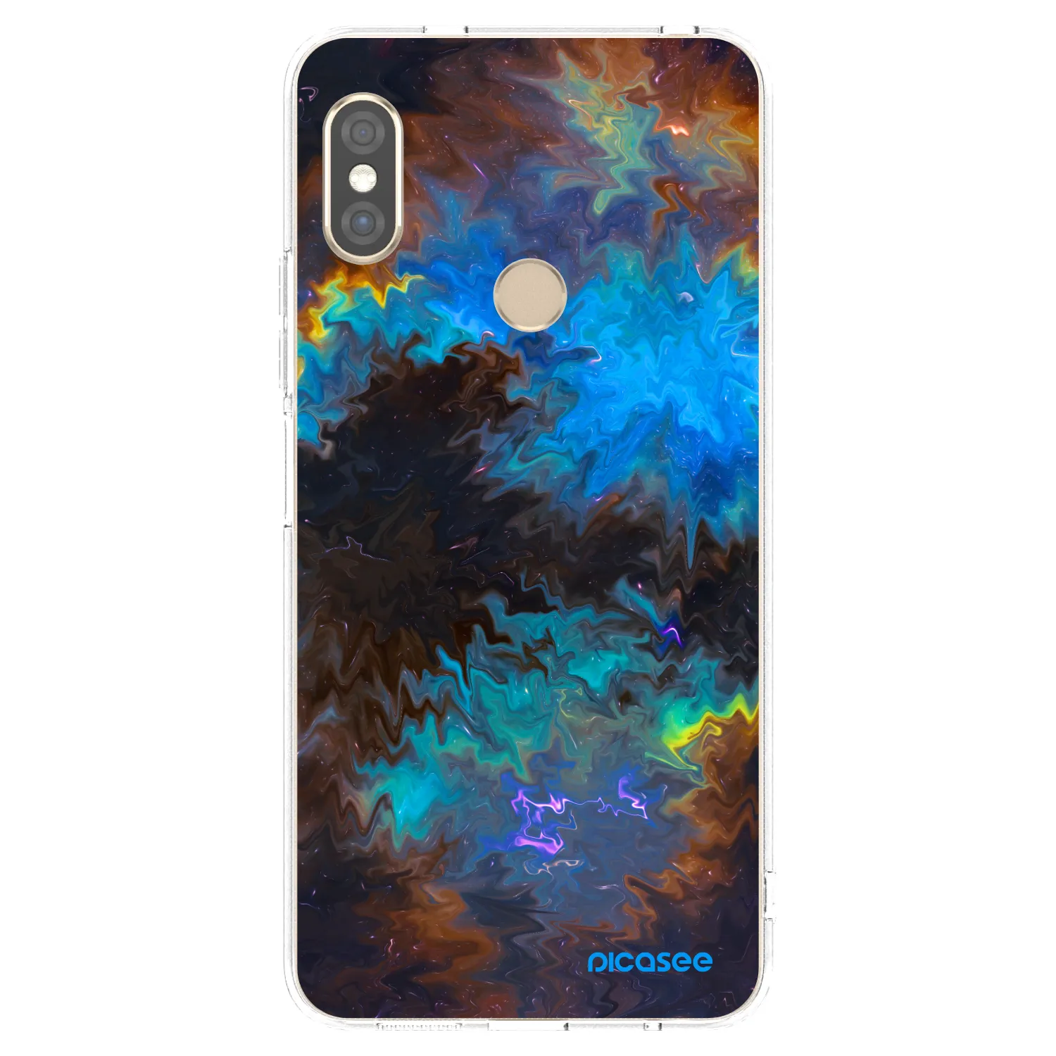 Picasee átlátszó szilikon tok az alábbi mobiltelefonokra Xiaomi Redmi Note 5 Global - Space