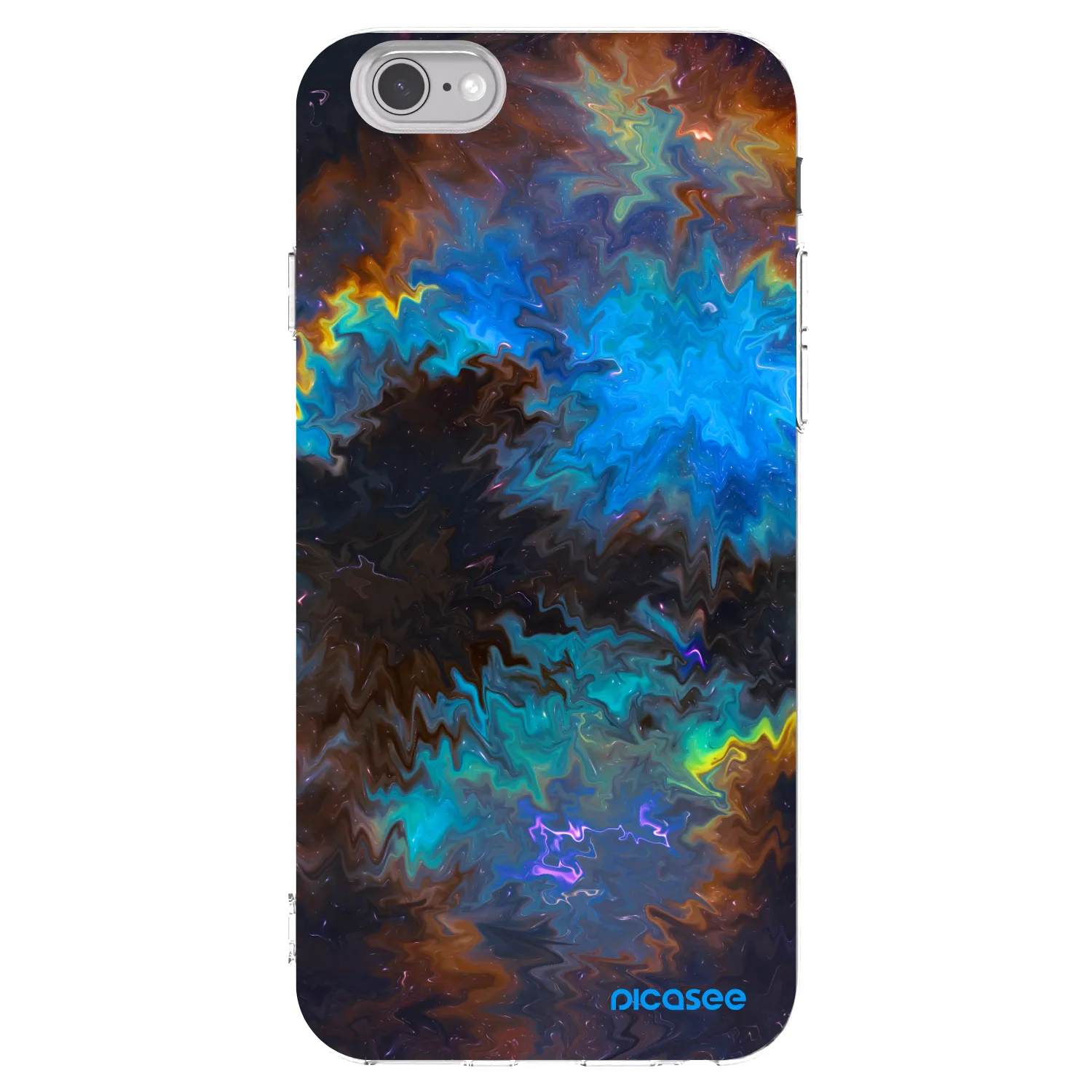 Picasee átlátszó szilikon tok az alábbi mobiltelefonokra Apple iPhone 6/6S - Space