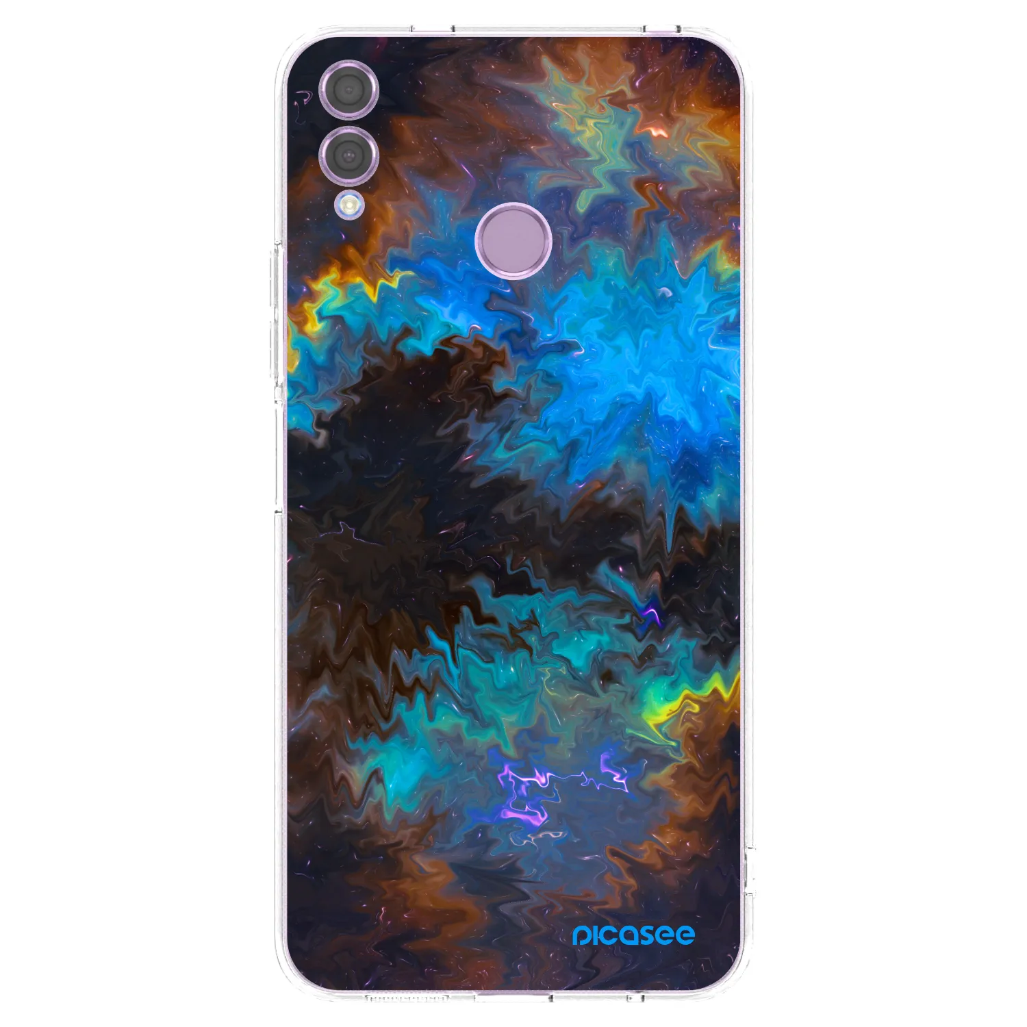 Picasee átlátszó szilikon tok az alábbi mobiltelefonokra Honor 8X - Space