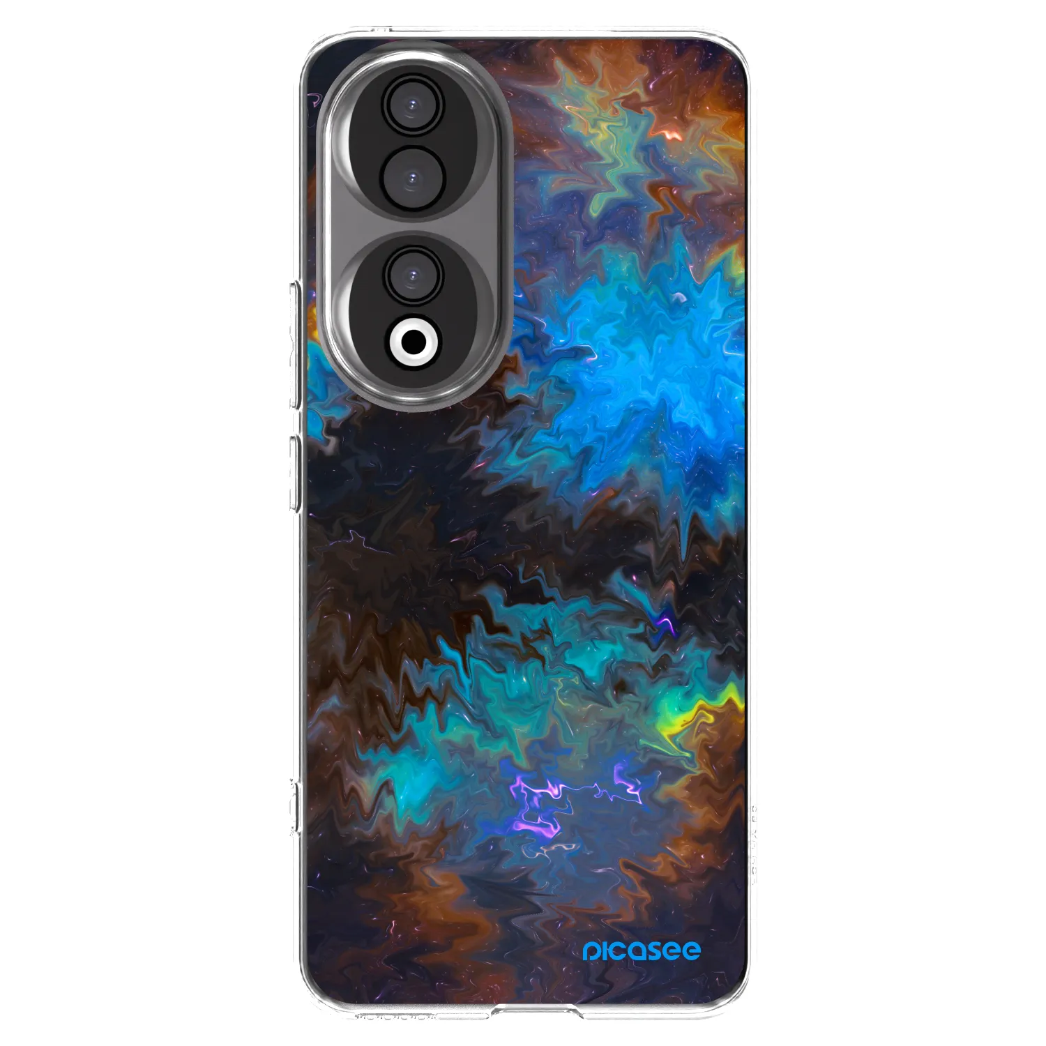 Picasee átlátszó szilikon tok az alábbi mobiltelefonokra Honor 90 5G - Space