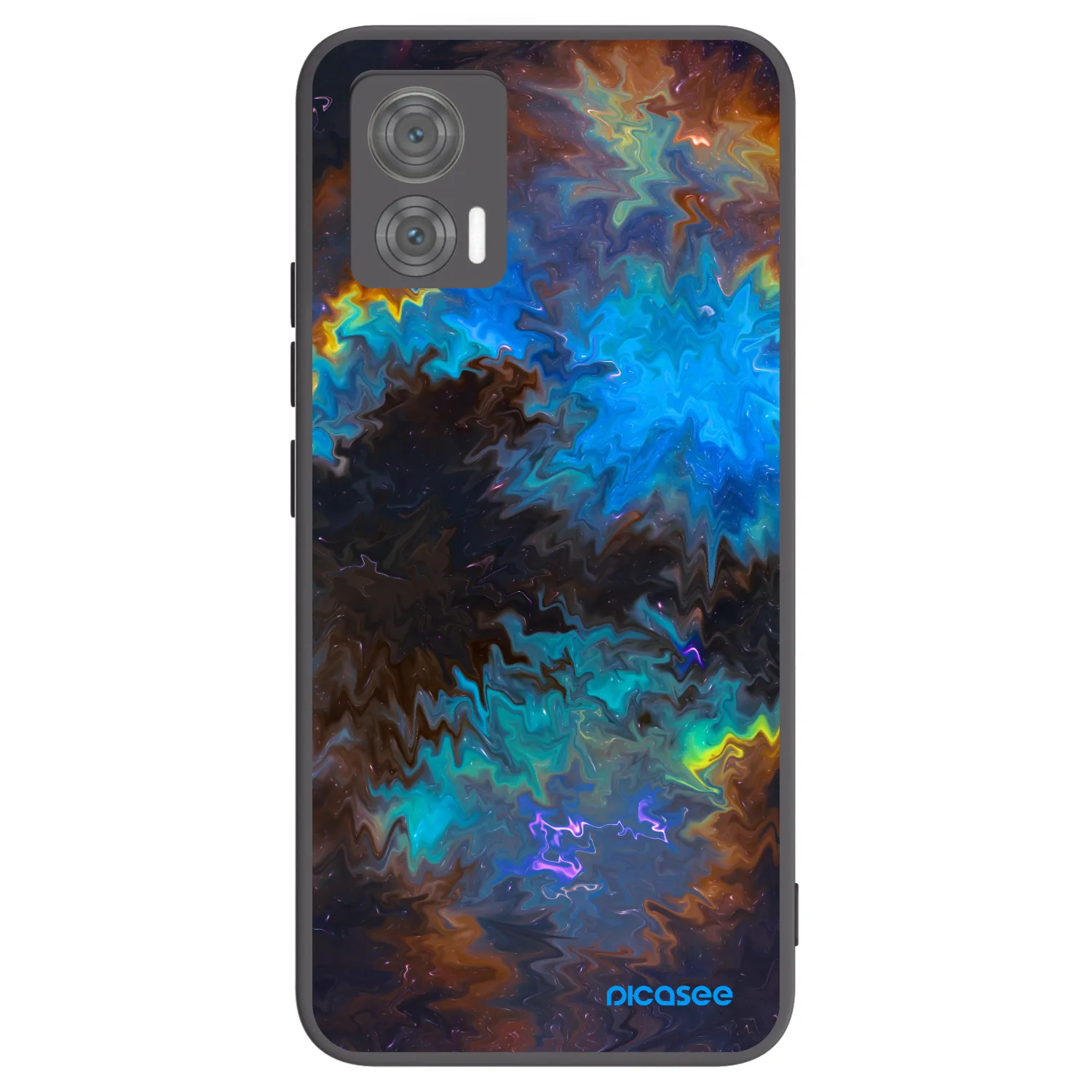 Picasee fekete szilikon tok az alábbi mobiltelefonokra Motorola Edge 30 Neo - Space