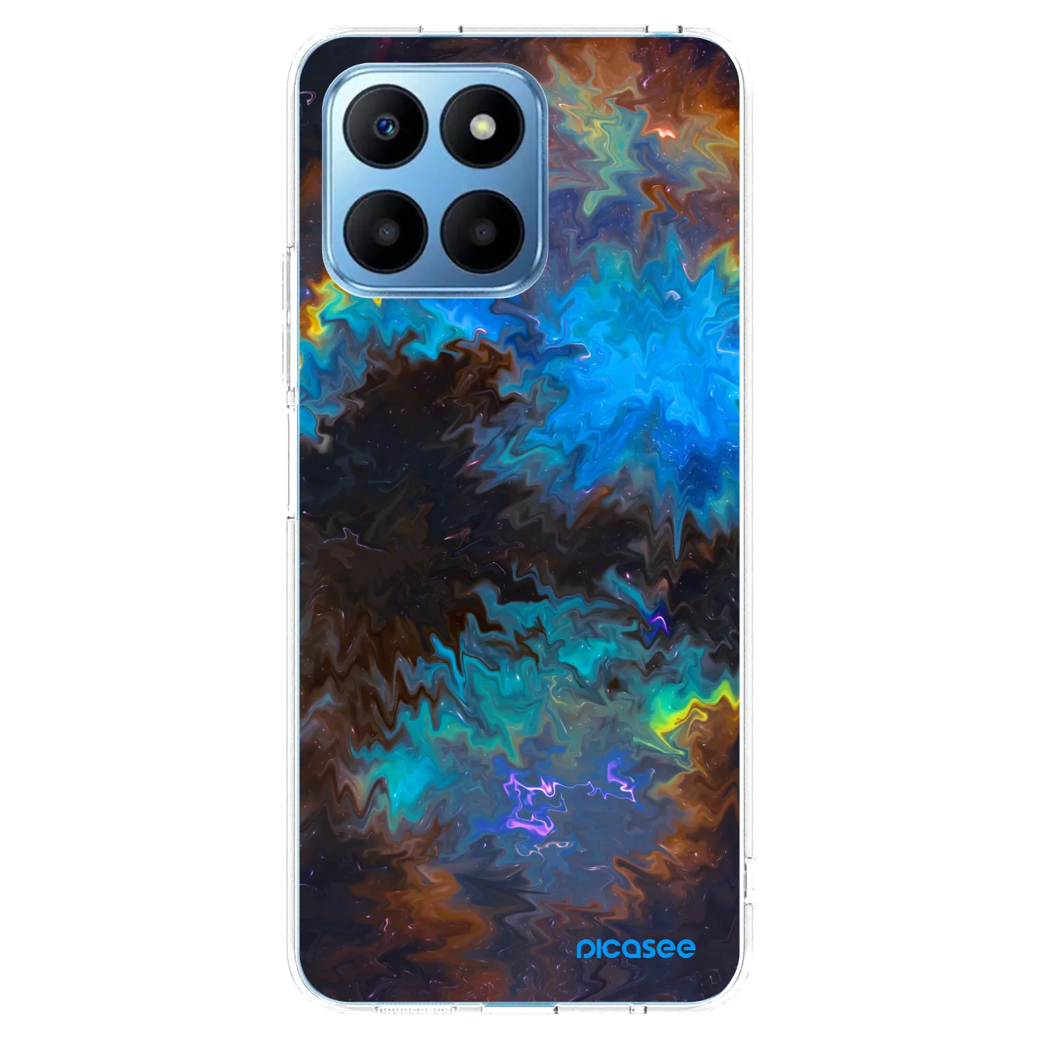 Picasee átlátszó szilikon tok az alábbi mobiltelefonokra Honor 70 Lite - Space