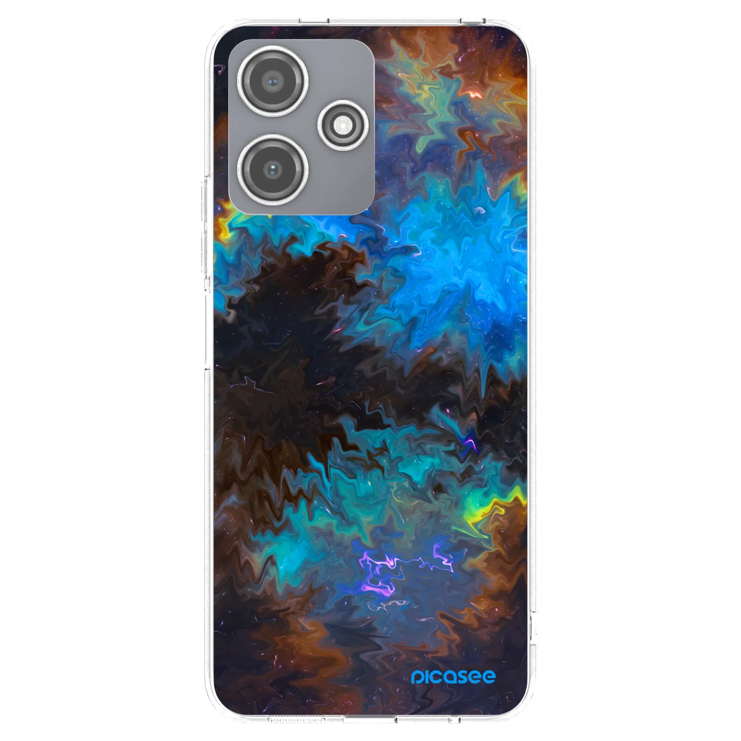 Picasee átlátszó szilikon tok az alábbi mobiltelefonokra Xiaomi Redmi 12 5G - Space