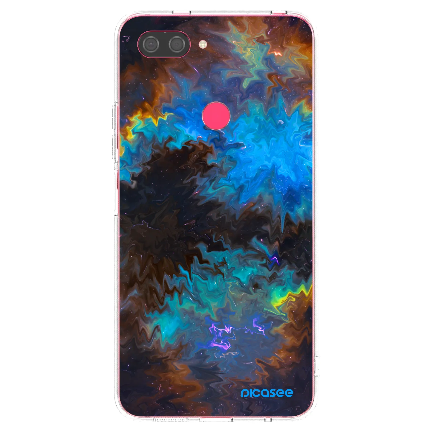 Picasee átlátszó szilikon tok az alábbi mobiltelefonokra Xiaomi Mi 8 Lite - Space