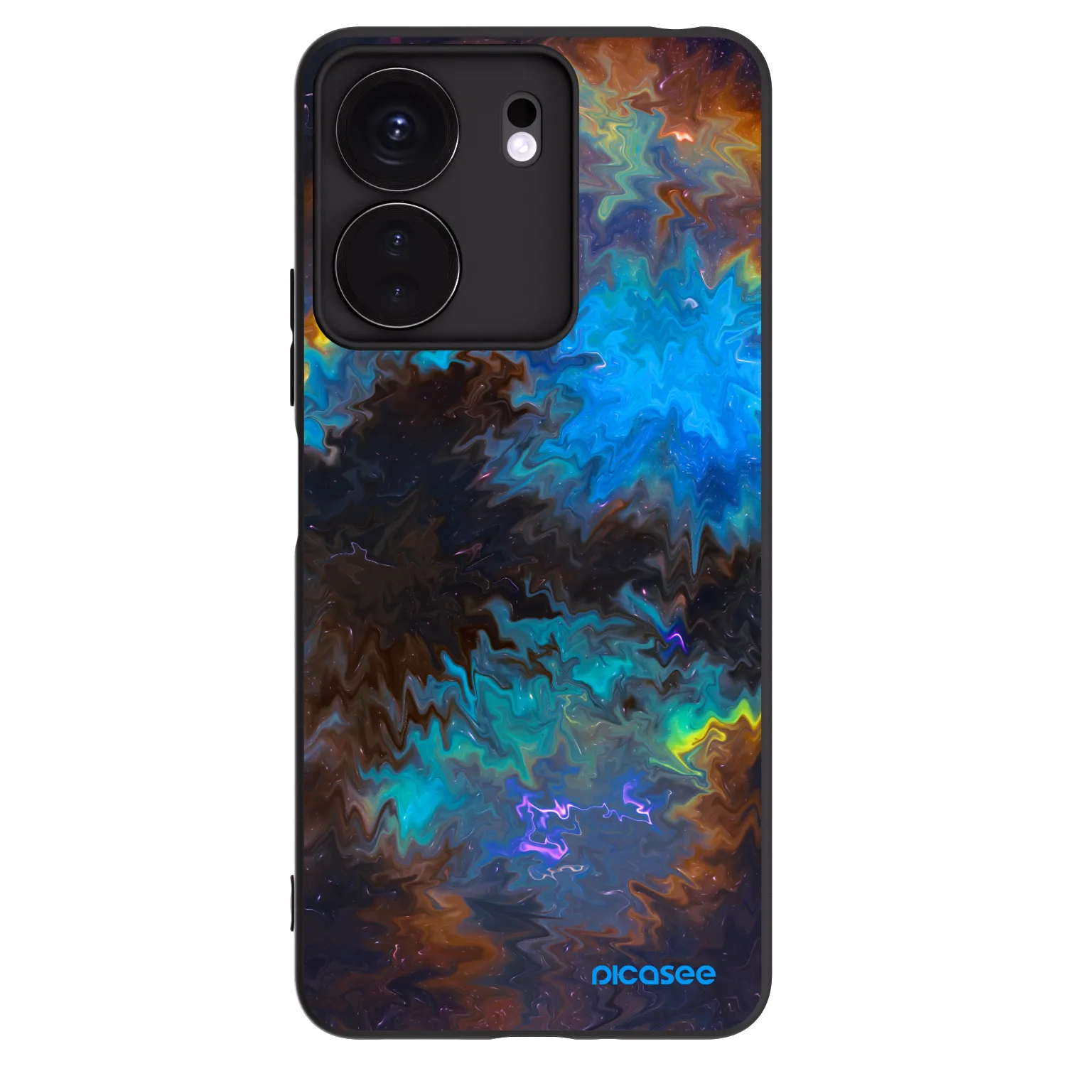 Picasee fekete szilikon tok az alábbi mobiltelefonokra Xiaomi Redmi 13C 4G - Space