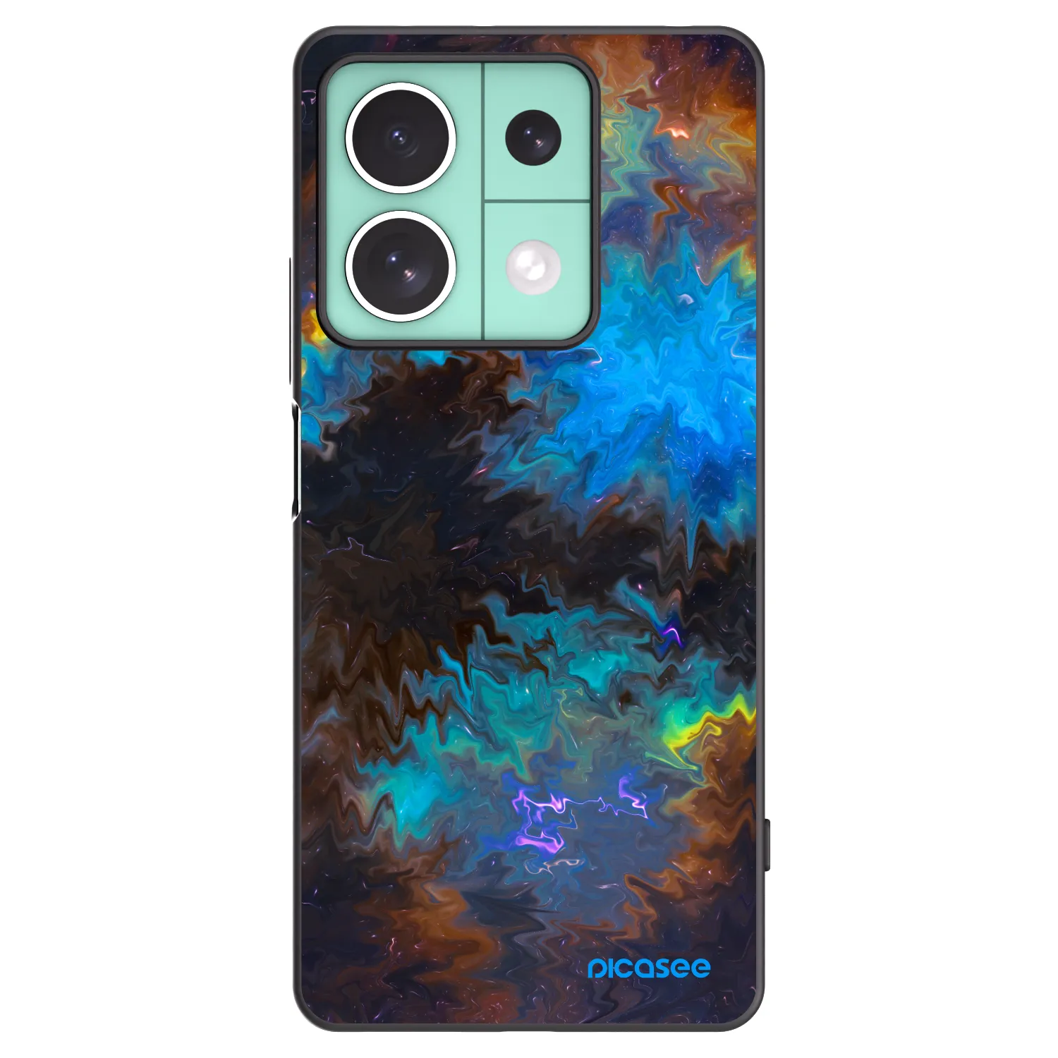 Picasee fekete szilikon tok az alábbi mobiltelefonokra Xiaomi Redmi Note 13 5G - Space