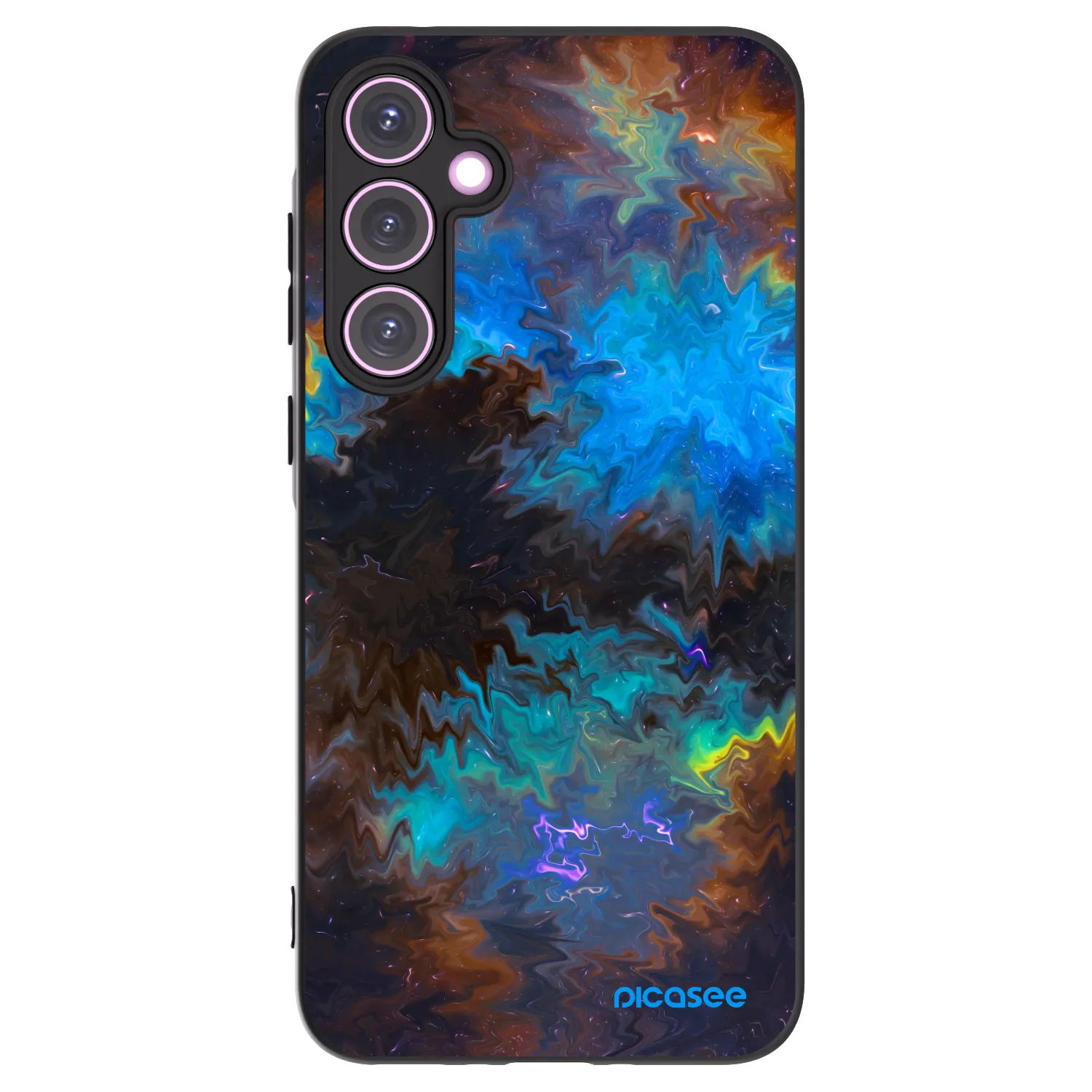 Picasee fekete szilikon tok az alábbi mobiltelefonokra Samsung Galaxy A35 5G A356B - Space