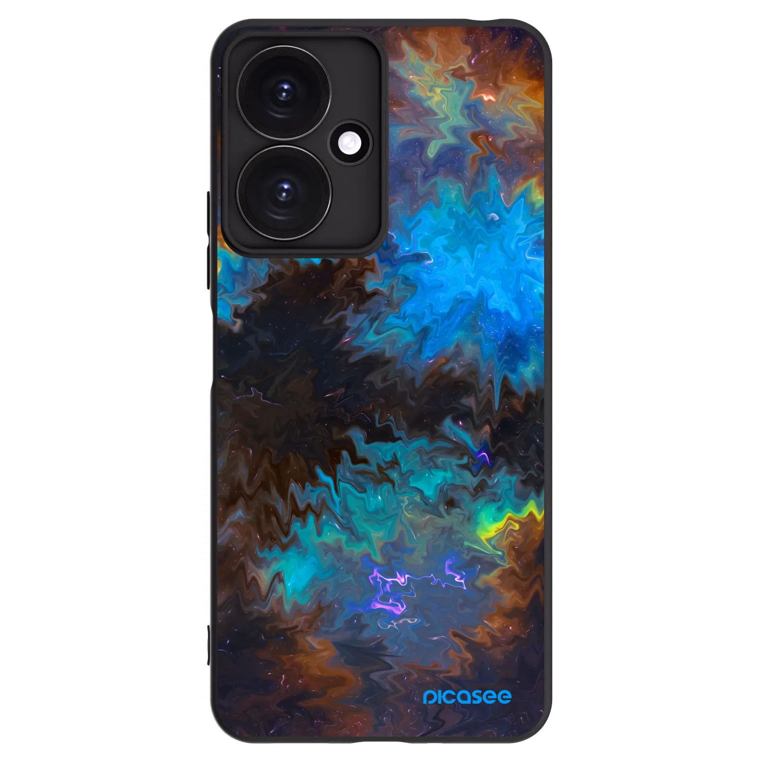 Picasee fekete szilikon tok az alábbi mobiltelefonokra Xiaomi Redmi 13C 5G - Space