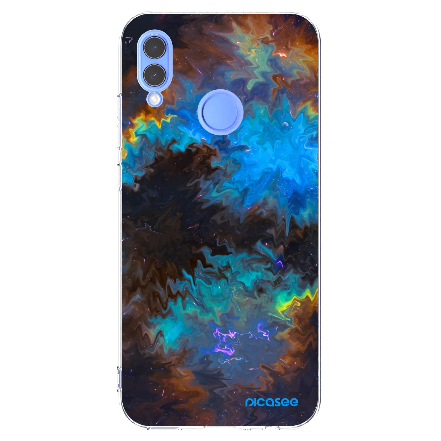 Picasee átlátszó szilikon tok az alábbi mobiltelefonokra Honor 10 Lite - Space