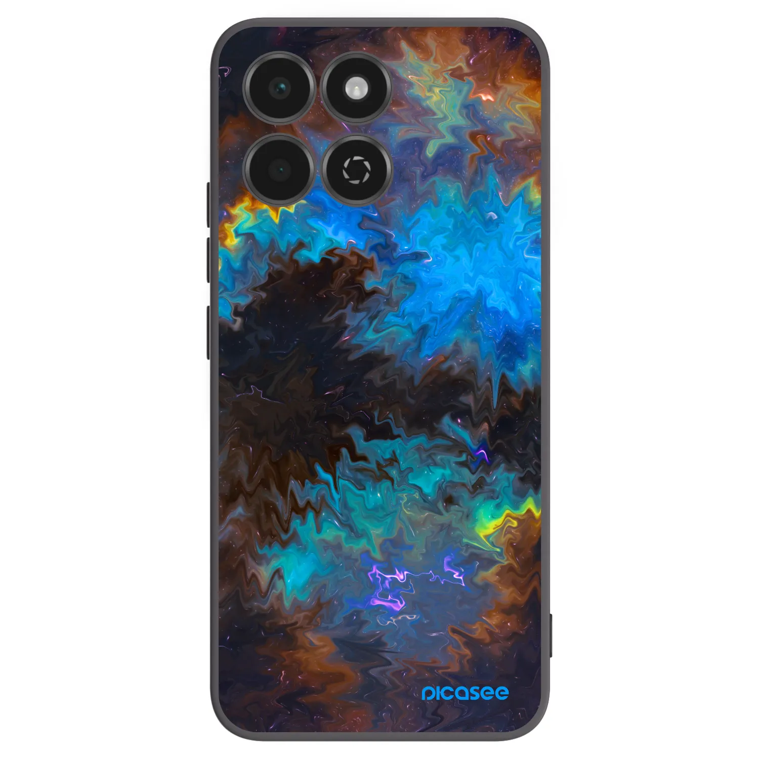 Picasee fekete szilikon tok az alábbi mobiltelefonokra Honor 200 Smart 5G - Space