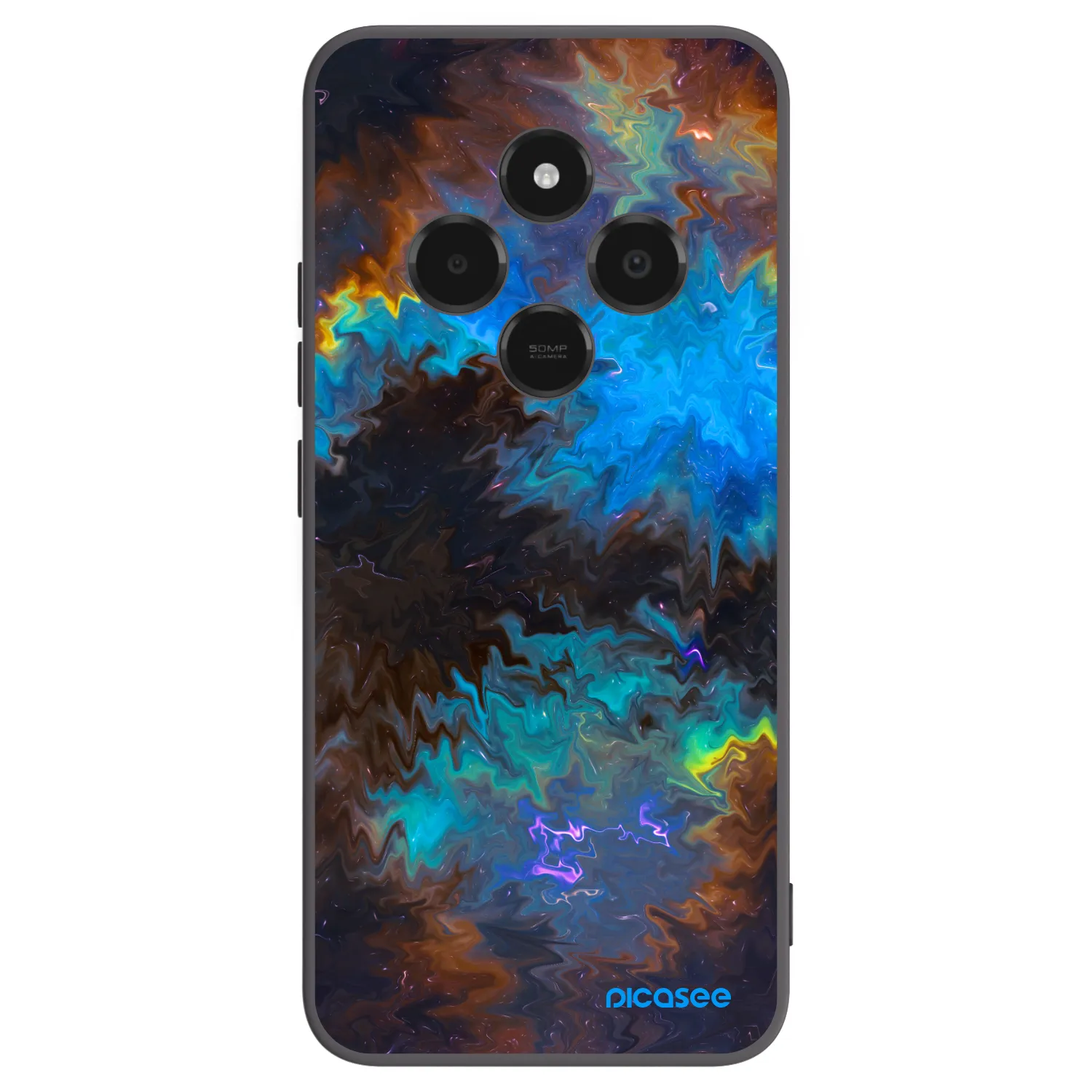 Picasee fekete szilikon tok az alábbi mobiltelefonokra Xiaomi Poco C75 - Space