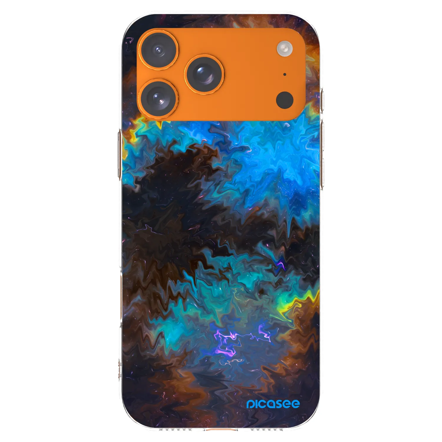 Picasee átlátszó szilikon tok az alábbi mobiltelefonokra Apple iPhone 17 Pro Max - Space