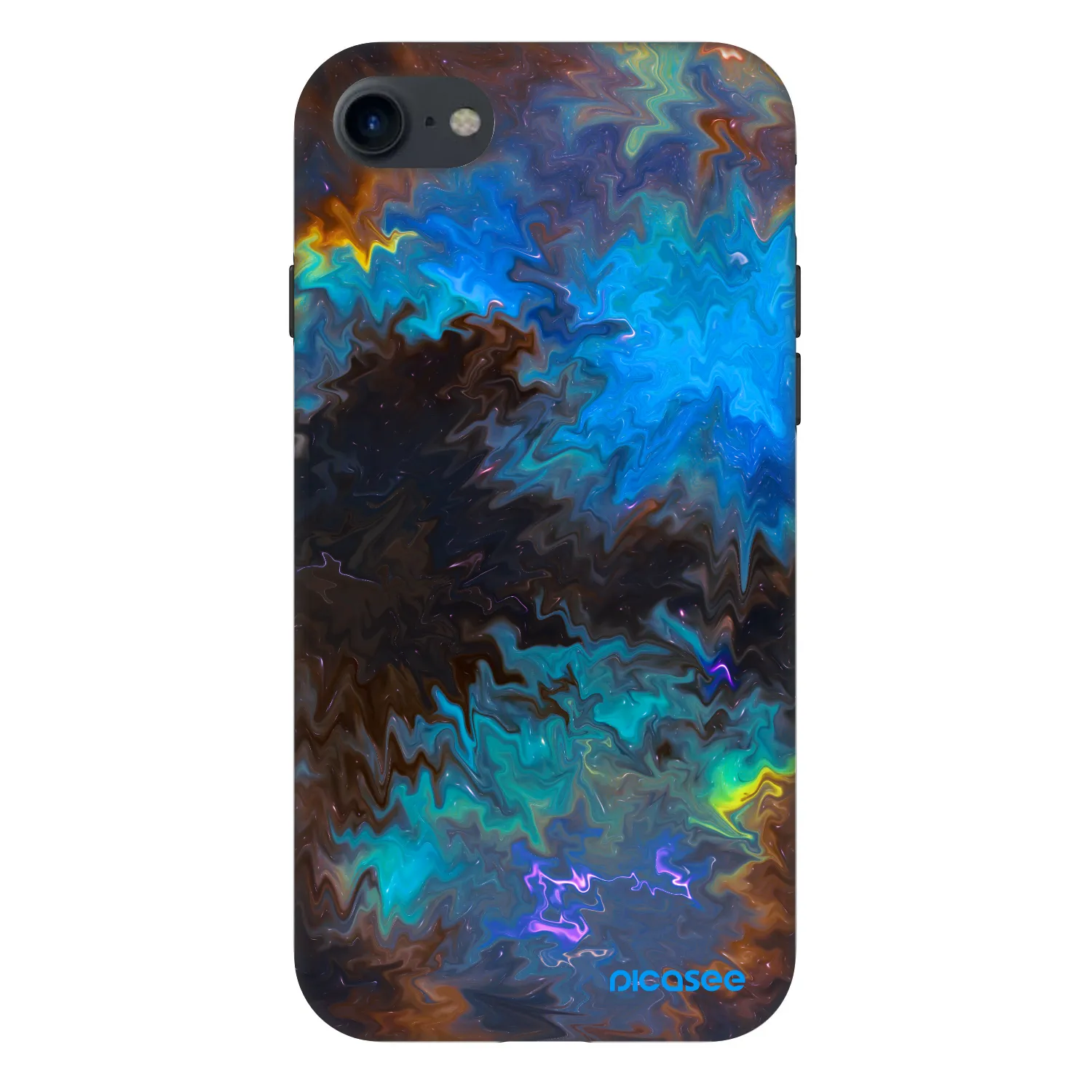 Picasee Fashion Case Apple iPhone SE 2022 - Space