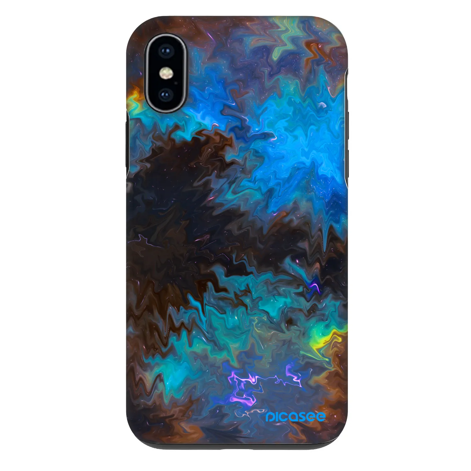 Picasee Fashion Case Apple iPhone X/XS - Space