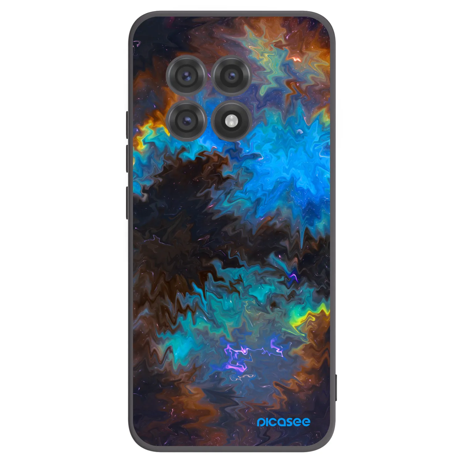 Picasee fekete szilikon tok az alábbi mobiltelefonokra OnePlus 13R 5G - Space