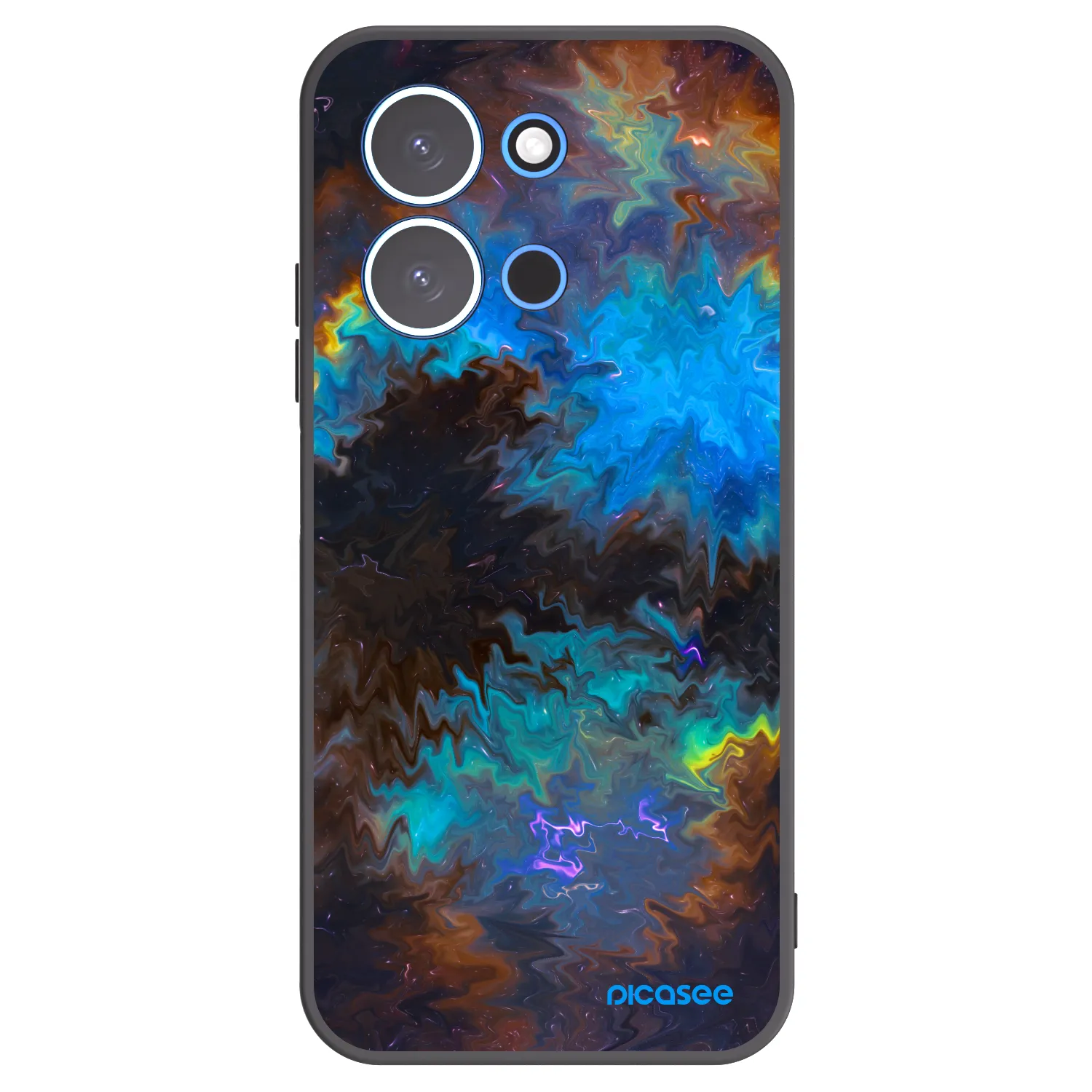 Picasee fekete szilikon tok az alábbi mobiltelefonokra Xiaomi Redmi 15C 4G - Space