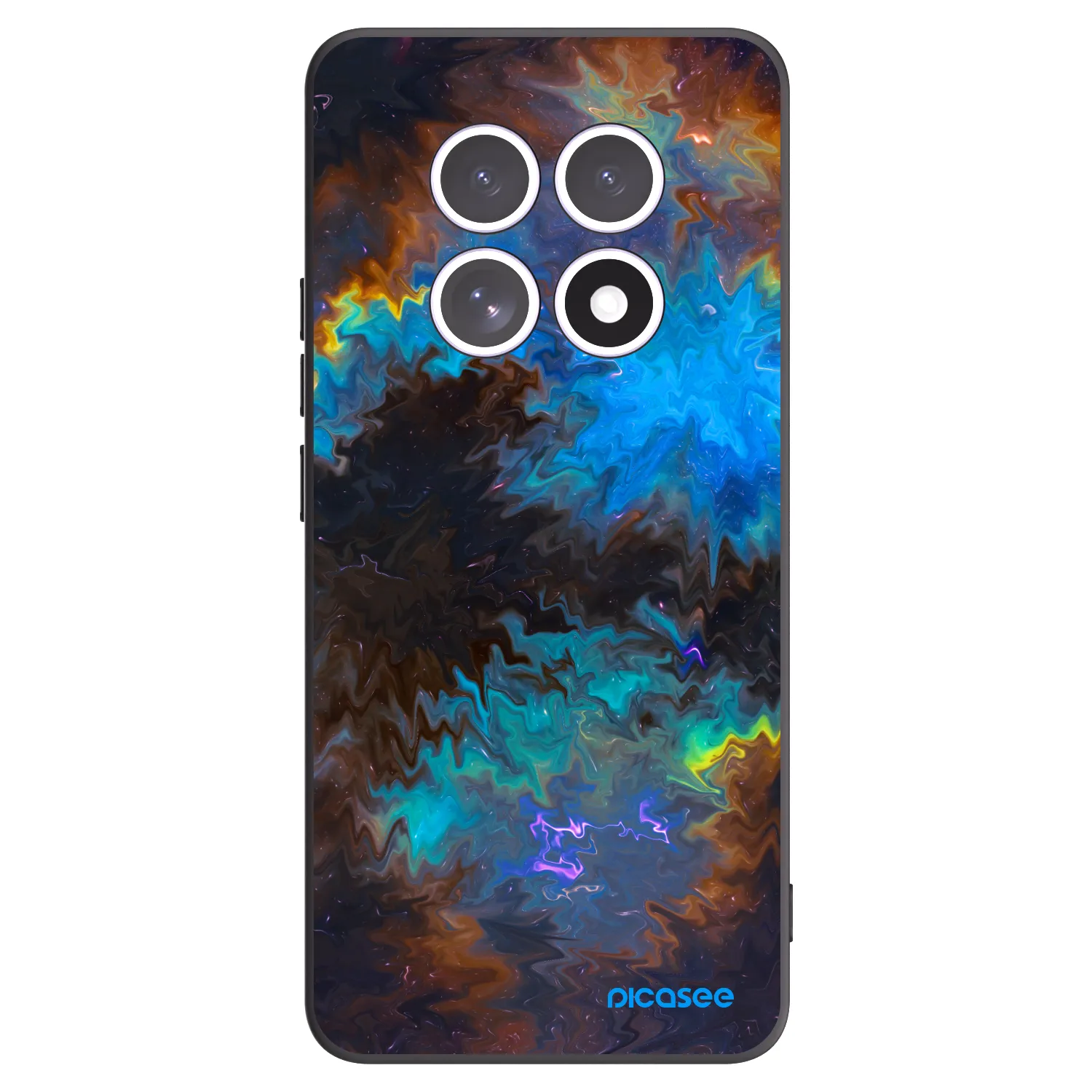 Picasee fekete szilikon tok az alábbi mobiltelefonokra Xiaomi Redmi Note 15 - Space