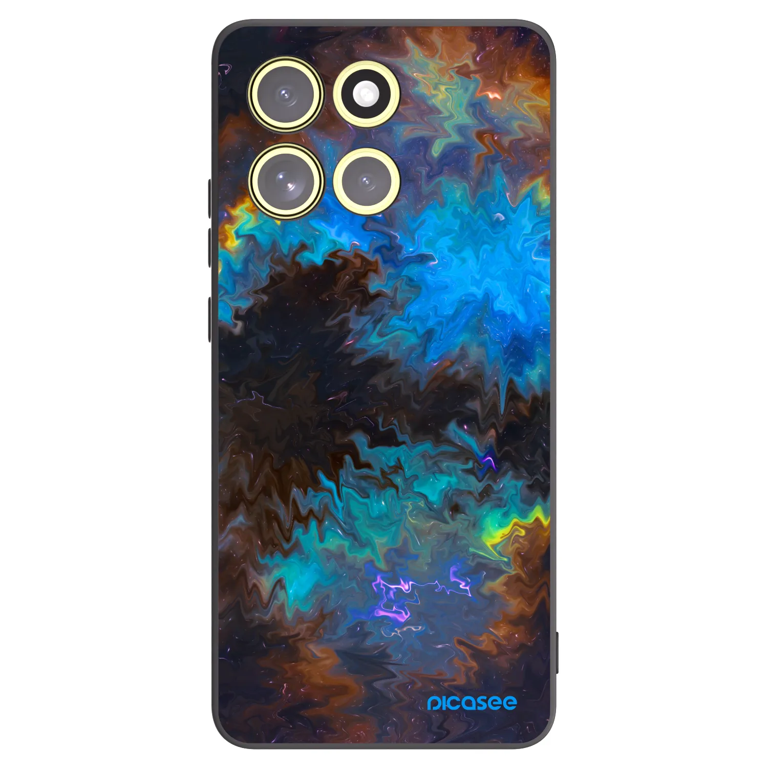 Picasee fekete szilikon tok az alábbi mobiltelefonokra Motorola Moto G86 Power 5G - Space