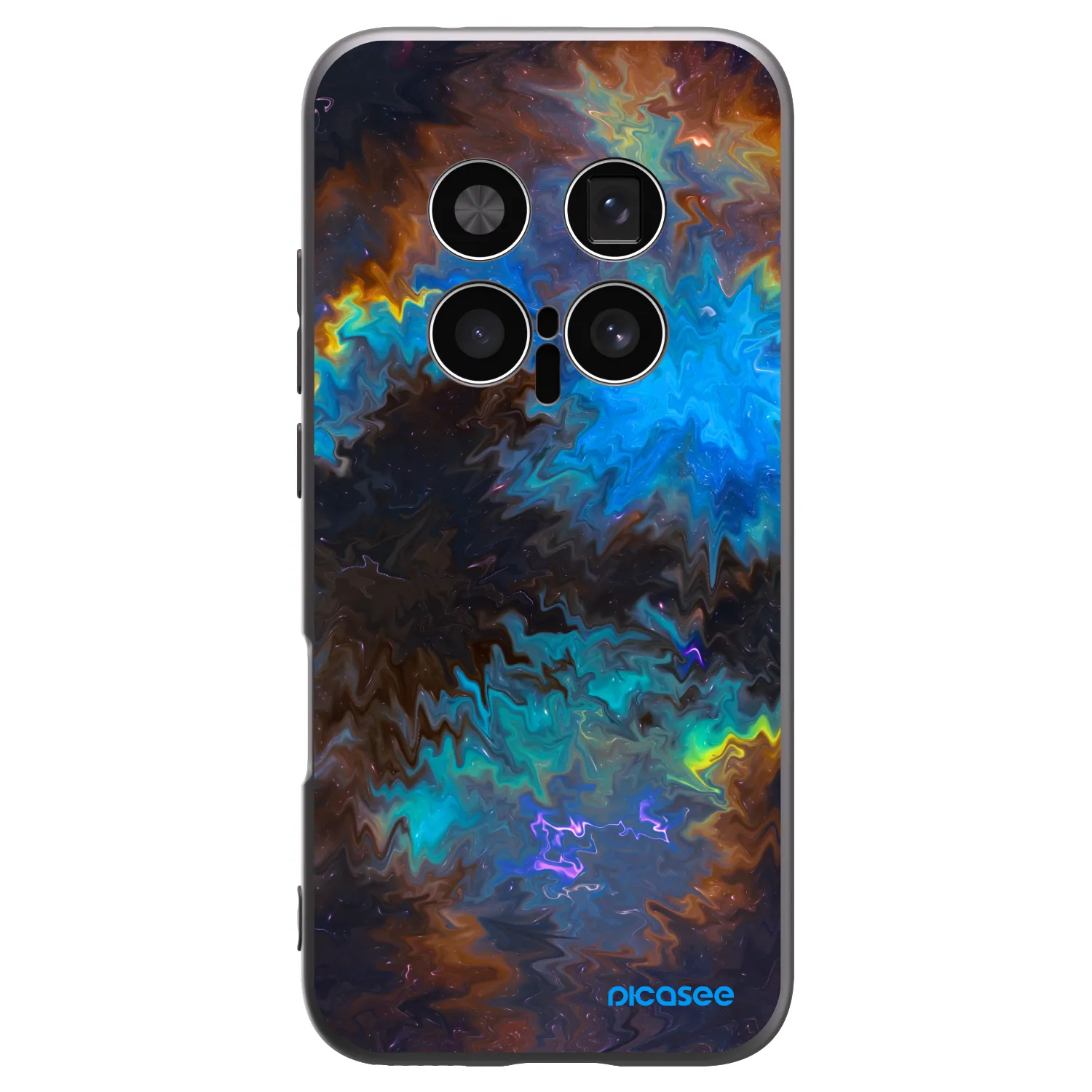 Picasee fekete szilikon tok az alábbi mobiltelefonokra Honor Magic8 Pro 5G - Space