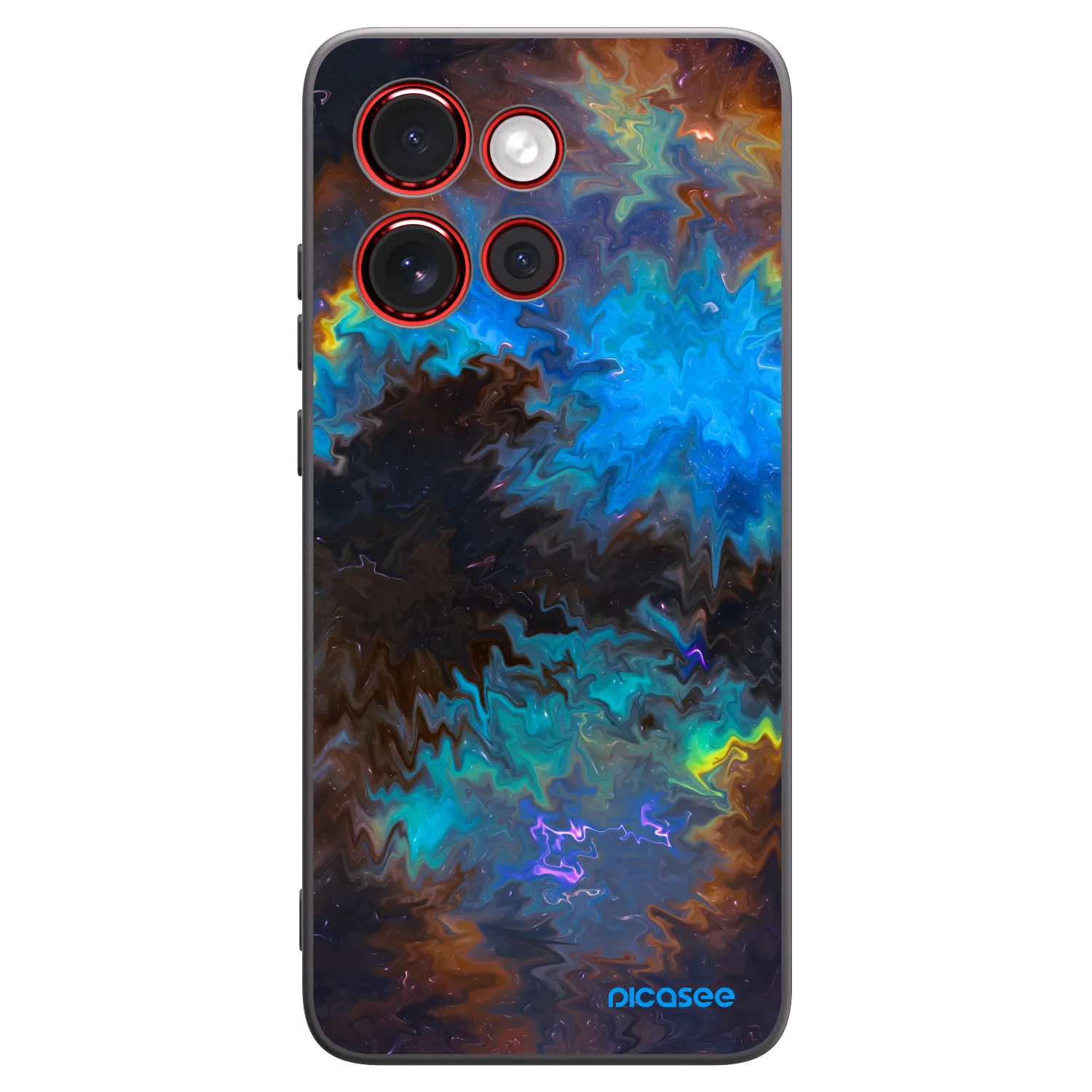Picasee fekete szilikon tok az alábbi mobiltelefonokra Motorola Edge 60 Neo 5G - Space