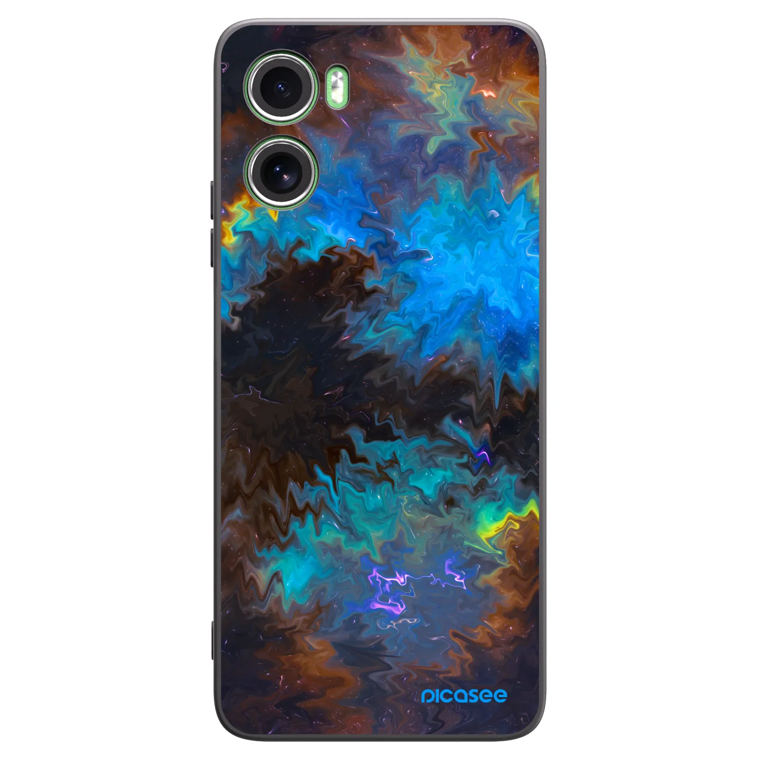 Picasee fekete szilikon tok az alábbi mobiltelefonokra Motorola Moto G06 - Space