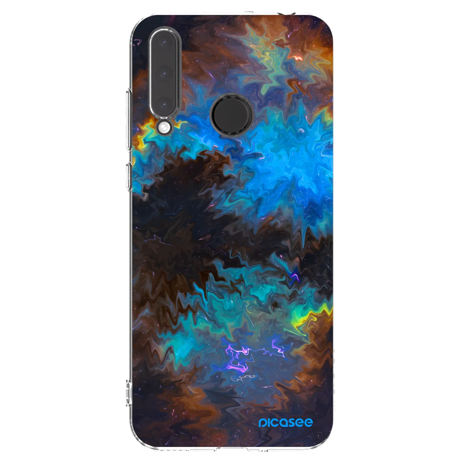Picasee átlátszó szilikon tok az alábbi mobiltelefonokra Honor 20 Lite - Space