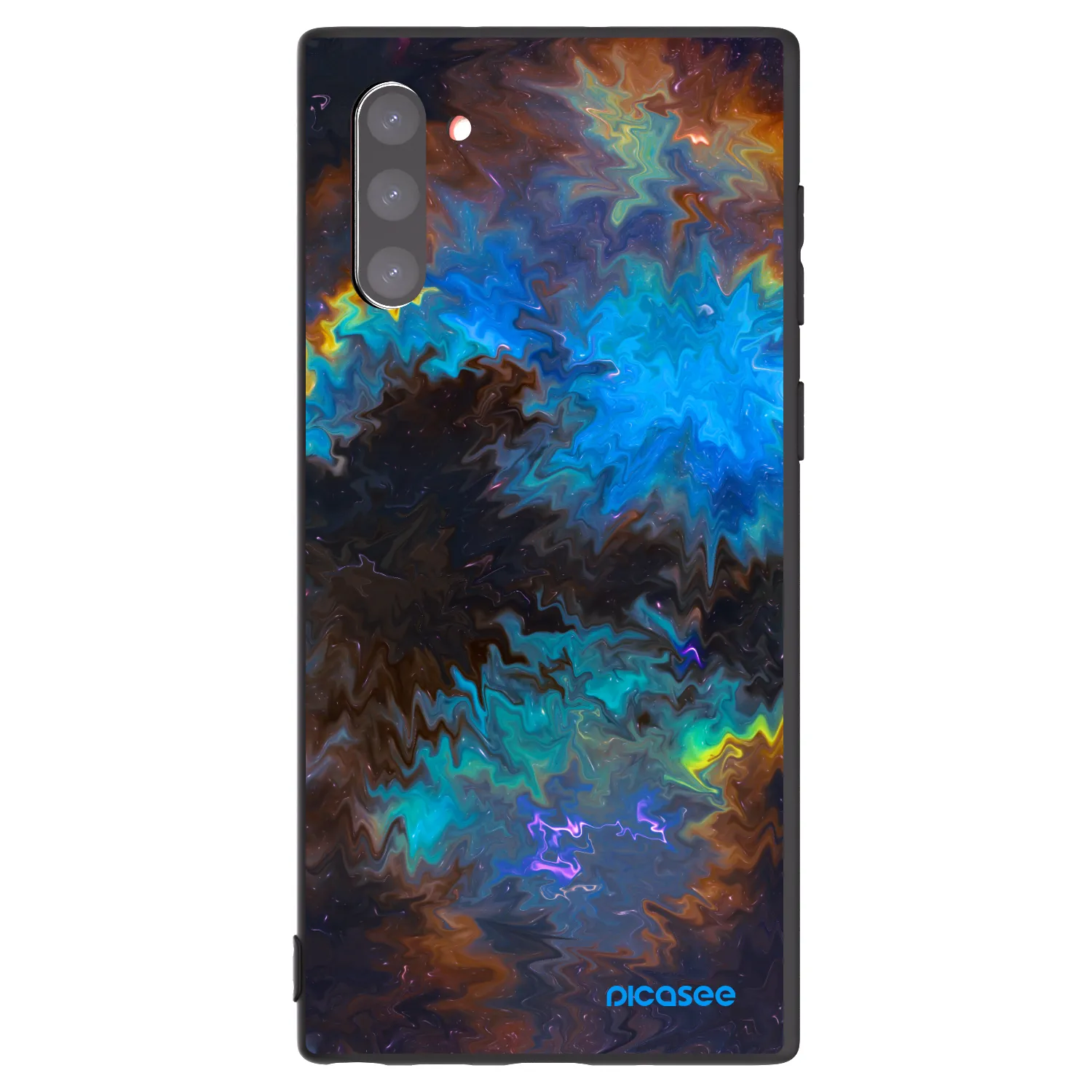 Picasee fekete szilikon tok az alábbi mobiltelefonokra Samsung Galaxy Note 10 N970F - Space