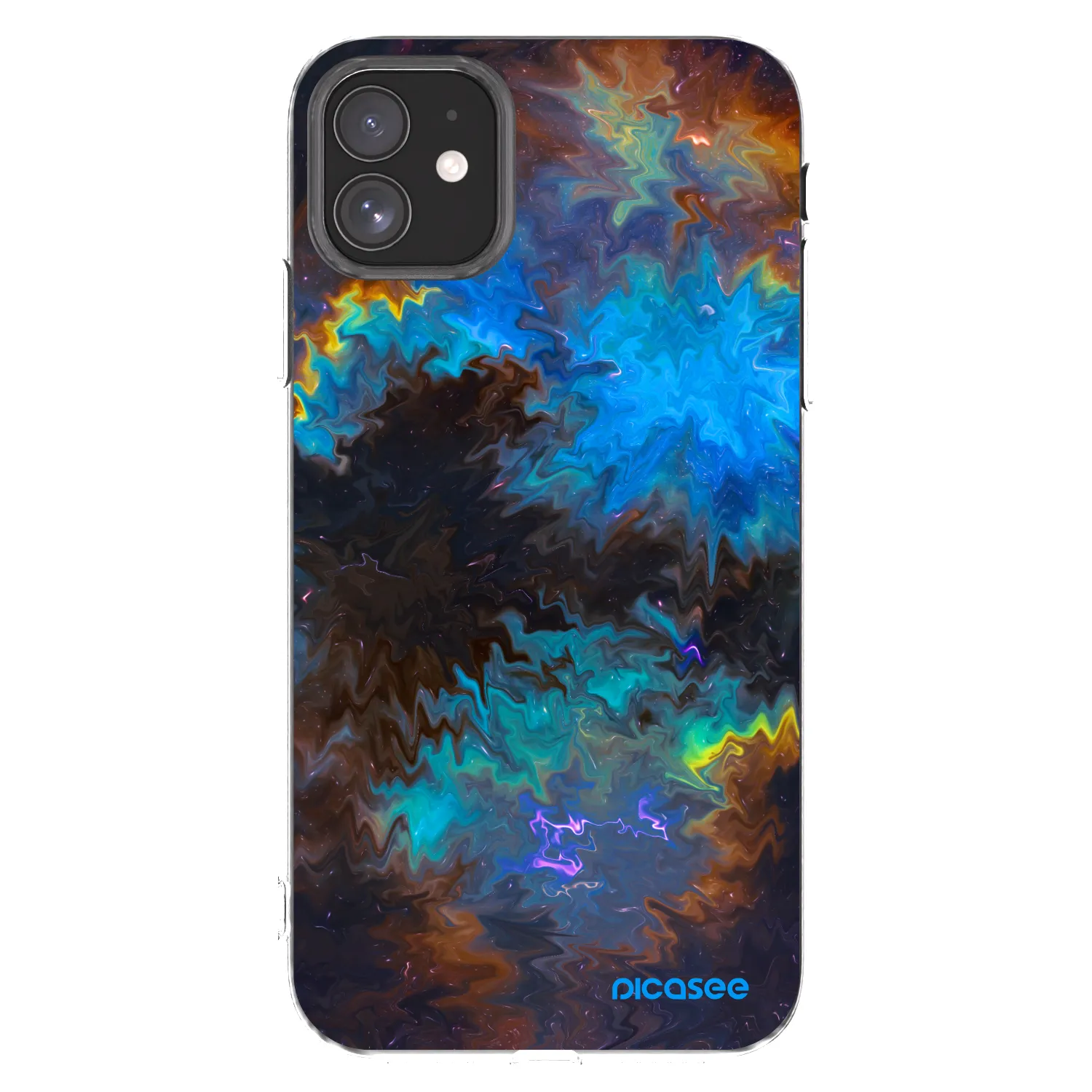 Picasee átlátszó szilikon tok az alábbi mobiltelefonokra Apple iPhone 11 - Space