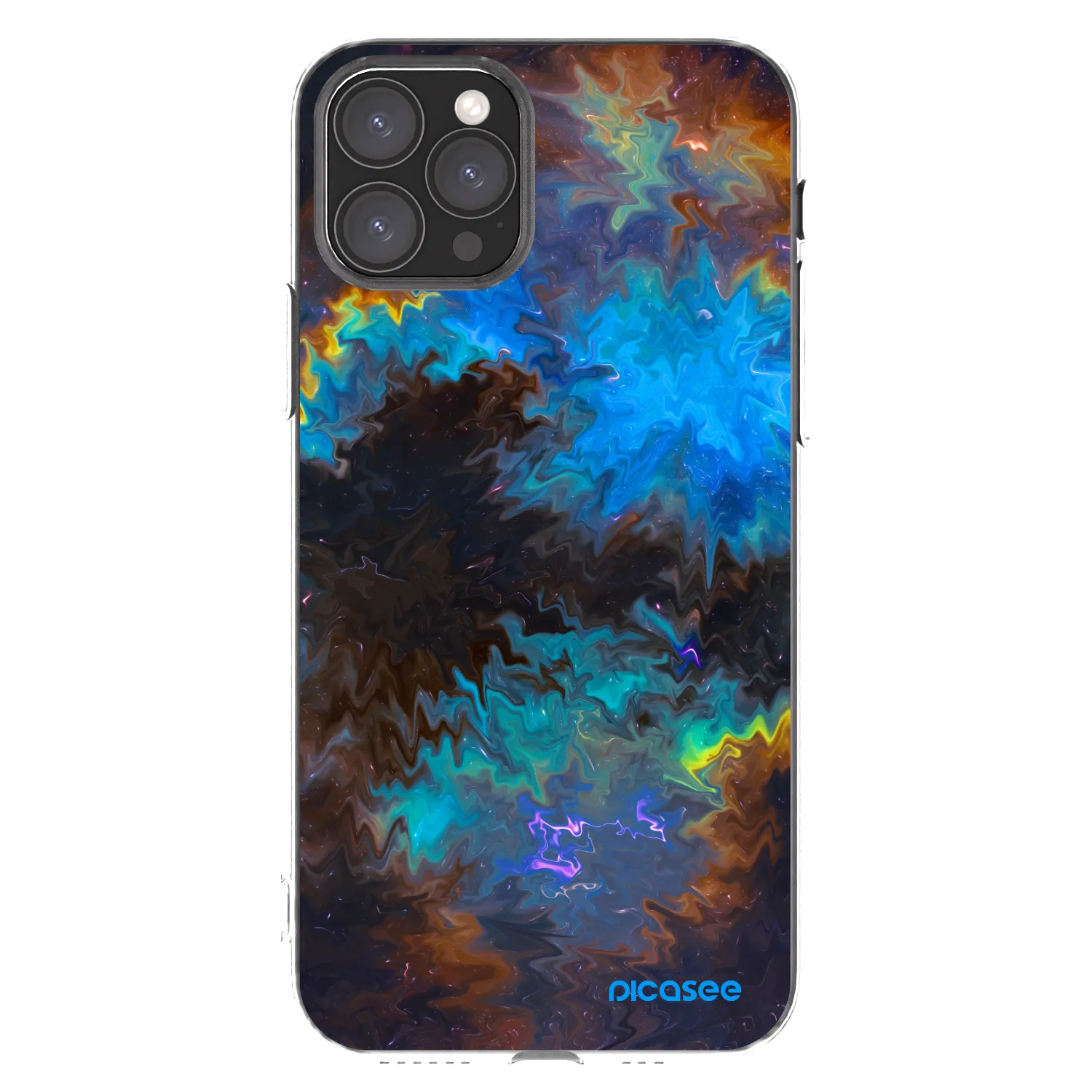 Picasee átlátszó szilikon tok az alábbi mobiltelefonokra Apple iPhone 11 Pro - Space
