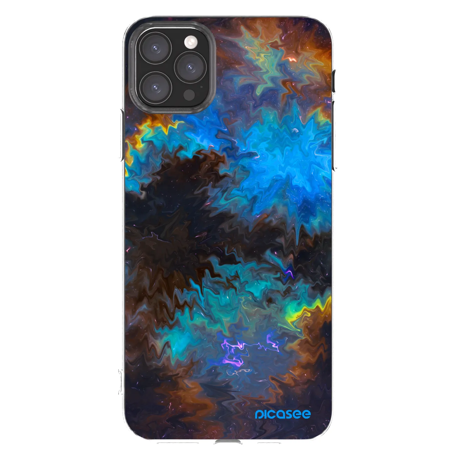 Picasee átlátszó szilikon tok az alábbi mobiltelefonokra Apple iPhone 11 Pro Max - Space