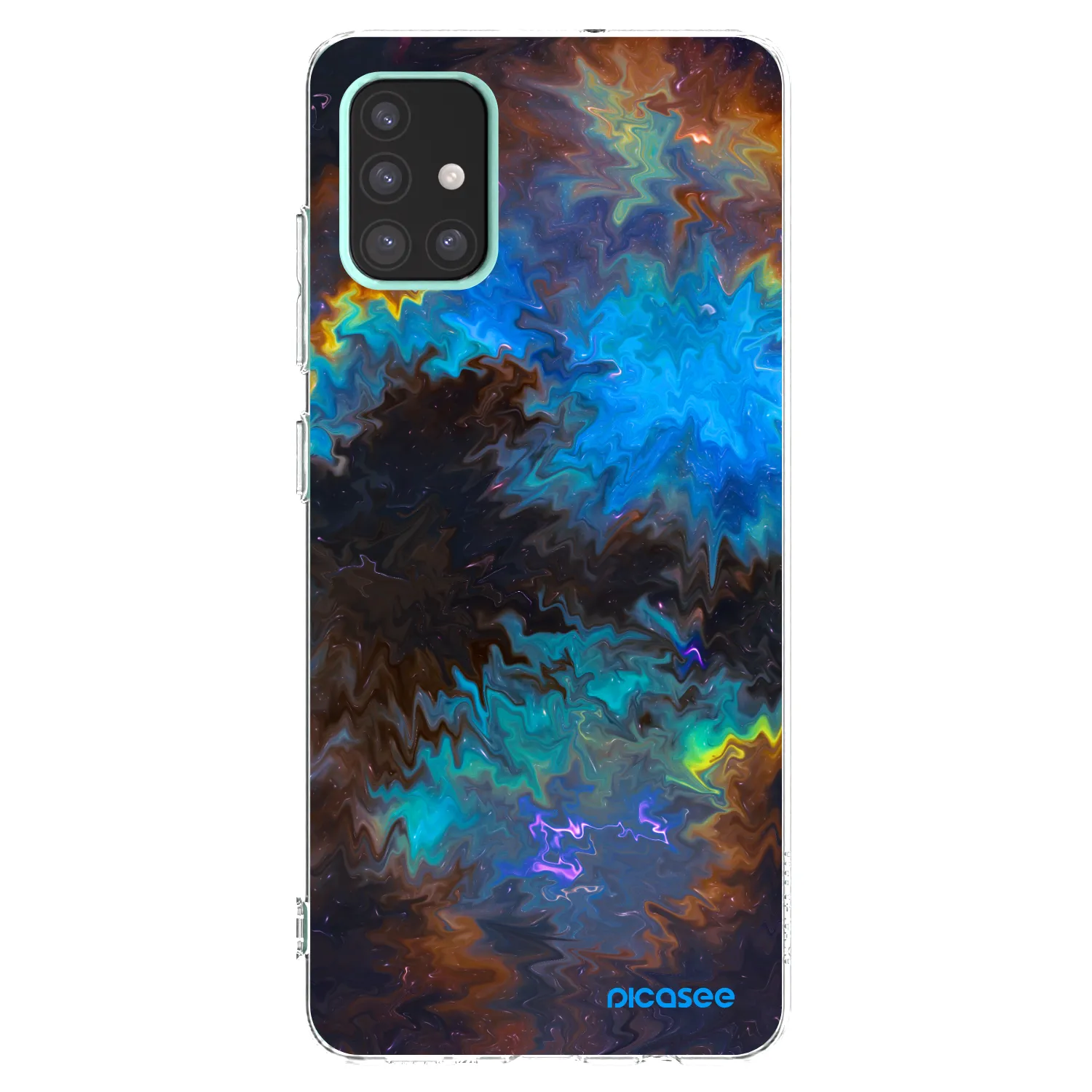 Picasee átlátszó szilikon tok az alábbi mobiltelefonokra Samsung Galaxy A51 A515F - Space