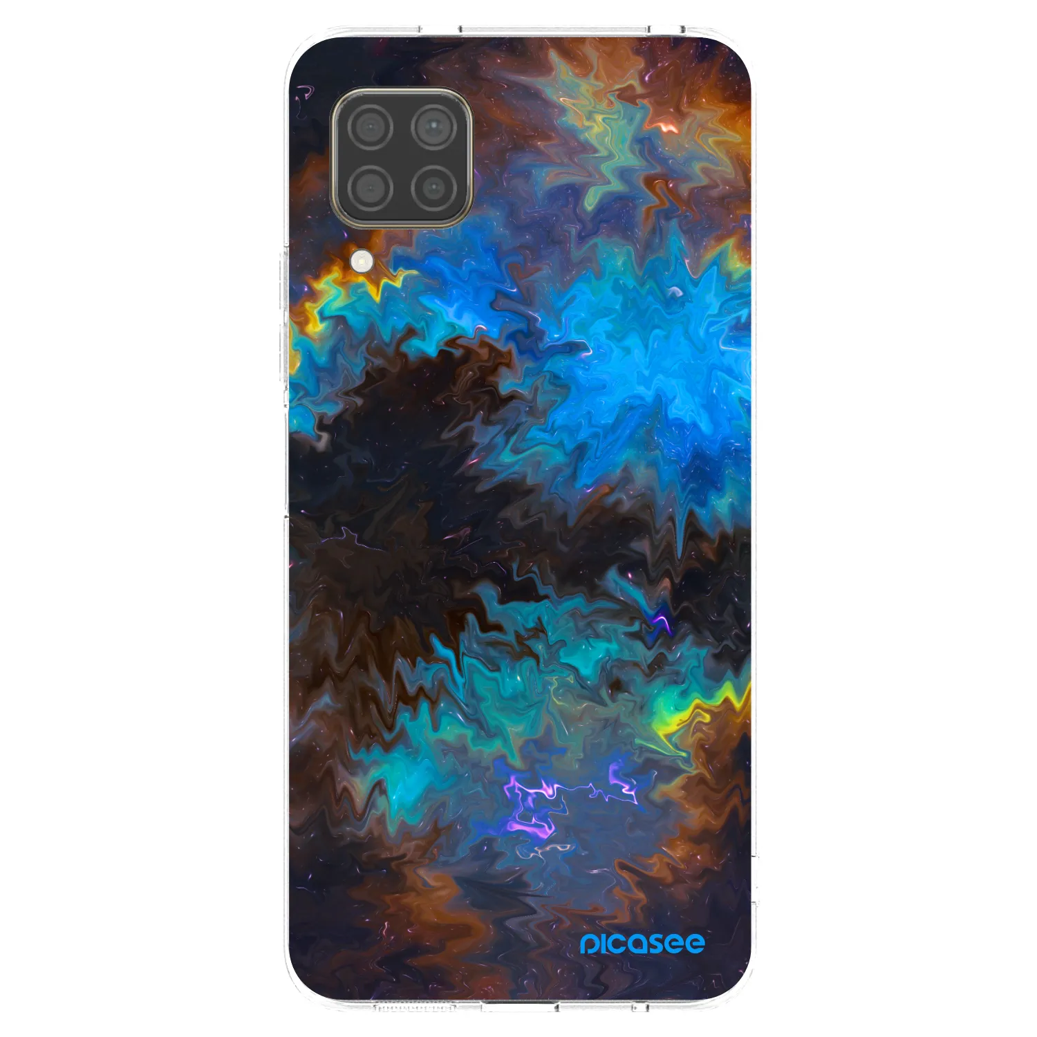 Picasee átlátszó szilikon tok az alábbi mobiltelefonokra Huawei P40 Lite - Space