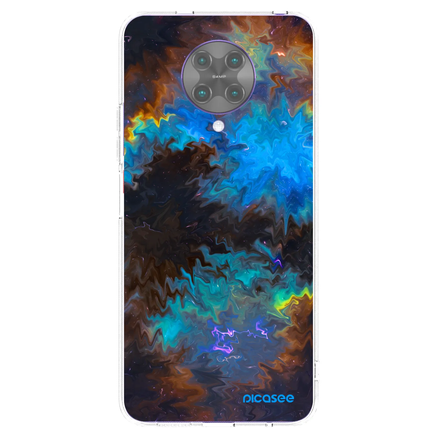 Picasee átlátszó szilikon tok az alábbi mobiltelefonokra Xiaomi Poco F2 Pro - Space