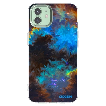 Picasee átlátszó szilikon tok az alábbi mobiltelefonokra Apple iPhone 12 - Space