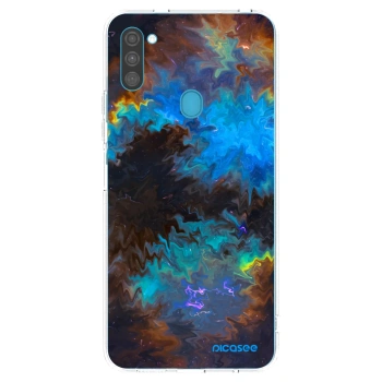 Picasee átlátszó szilikon tok az alábbi mobiltelefonokra Samsung Galaxy M11 - Space