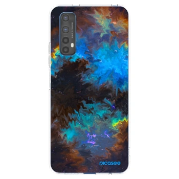 Picasee átlátszó szilikon tok az alábbi mobiltelefonokra Realme 7 - Space