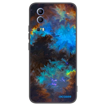Picasee fekete szilikon tok az alábbi mobiltelefonokra Vivo Y52 5G - Space