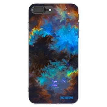 Picasee átlátszó szilikon tok az alábbi mobiltelefonokra Apple iPhone 8 Plus - Space