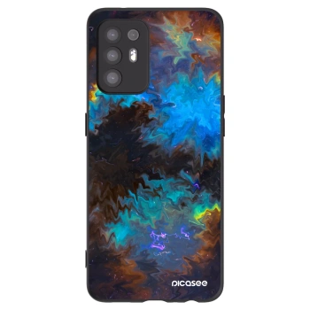 Picasee fekete szilikon tok az alábbi mobiltelefonokra OPPO A94 5G - Space