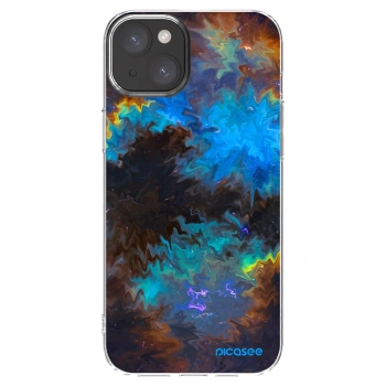 Picasee átlátszó szilikon tok az alábbi mobiltelefonokra Apple iPhone 15 Plus - Space
