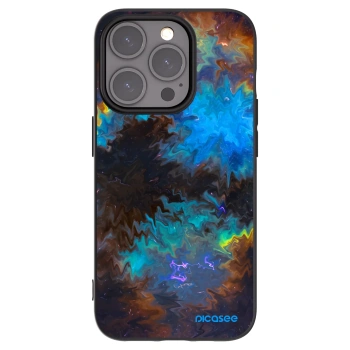 Picasee fekete szilikon tok az alábbi mobiltelefonokra Apple iPhone 15 Pro - Space