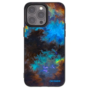 Picasee fekete szilikon tok az alábbi mobiltelefonokra Apple iPhone 15 Pro Max - Space