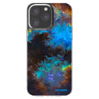 Picasee átlátszó szilikon tok az alábbi mobiltelefonokra Apple iPhone 15 Pro Max - Space