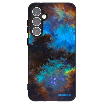 Picasee fekete szilikon tok az alábbi mobiltelefonokra Samsung Galaxy S23 FE S711B - Space