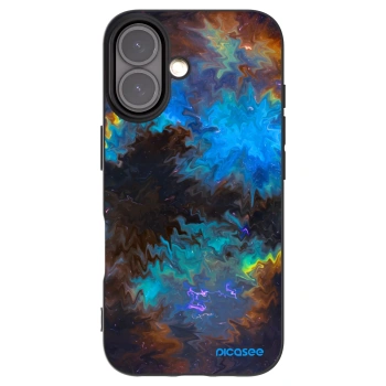 Picasee fekete szilikon tok az alábbi mobiltelefonokra Apple iPhone 16 - Space