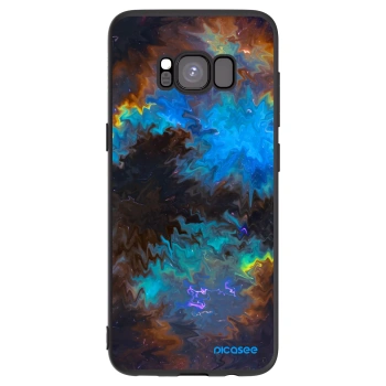 Picasee fekete szilikon tok az alábbi mobiltelefonokra Samsung Galaxy S8 G950F - Space
