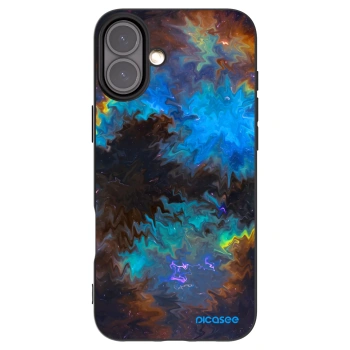 Picasee fekete szilikon tok az alábbi mobiltelefonokra Apple iPhone 16 Plus - Space