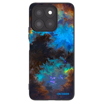 Picasee fekete szilikon tok az alábbi mobiltelefonokra Honor X8c - Space